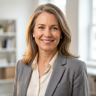 Profile image showing Sarah Coleman, identified as Chief Financial Officer at Sterlode