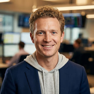 Ryan Brooks, listed as Lead Trading Analyst at Sterlode, shown in a profile image